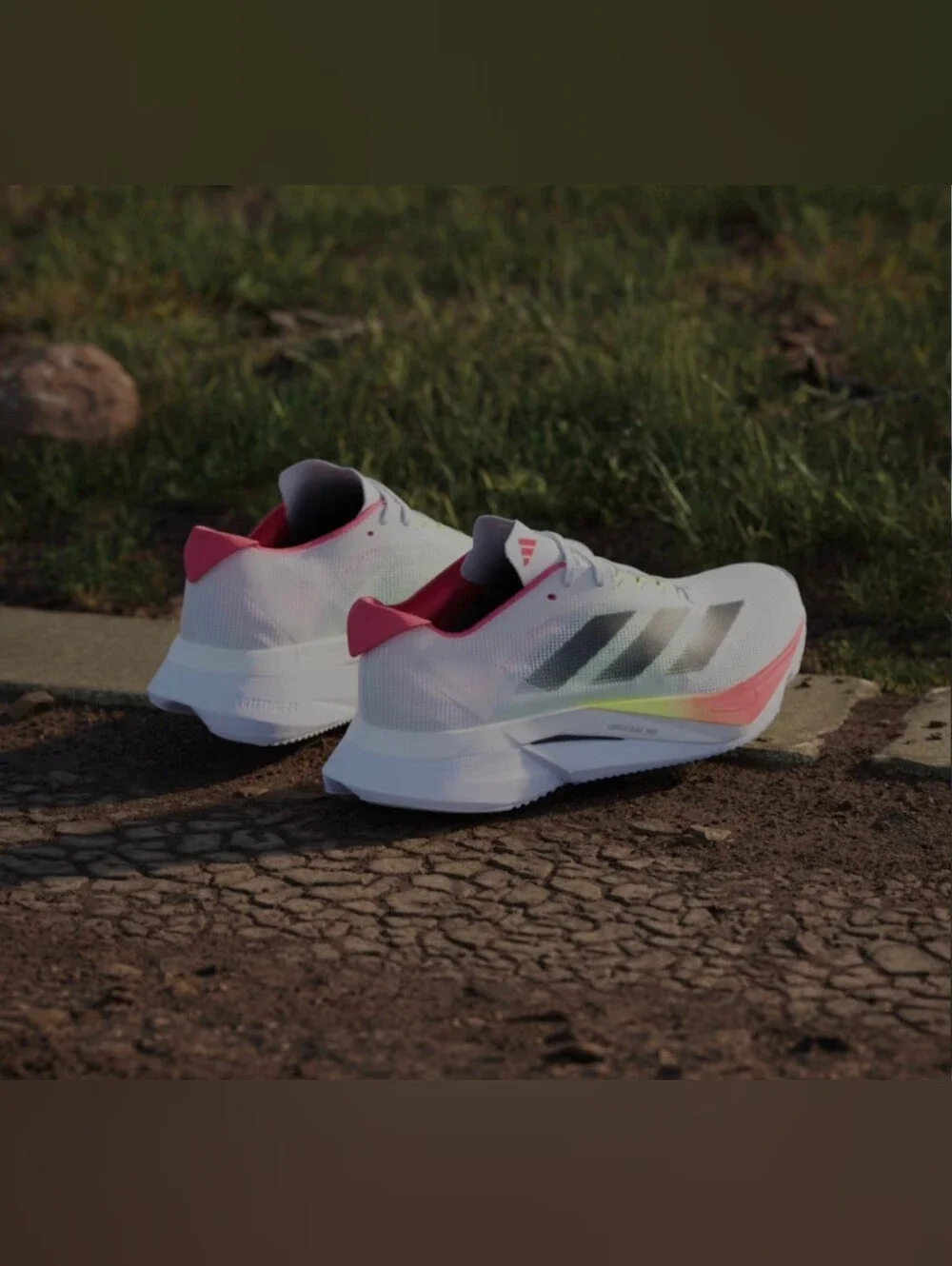 Adidas Adizero Boston 12 Road Racing Running Shoes JQ2554 Womens 5 NWT MSRP $160